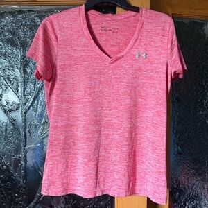 Under Armour Women's Coral V-Neck Top